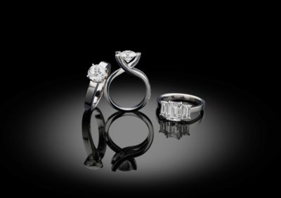 Modern Engagement Rings.
